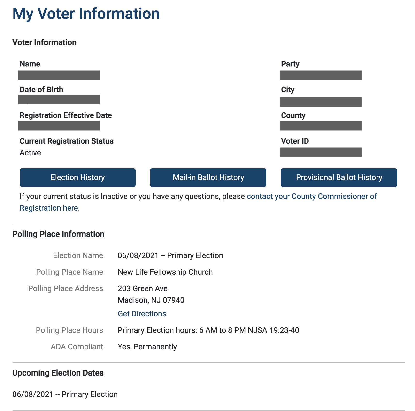 Track My Ballot